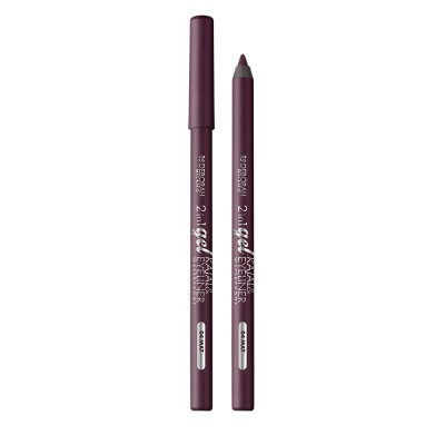 1 - Deborah Milano 2 In 1 Gel eye pencil 04 MAT BURGUNDY