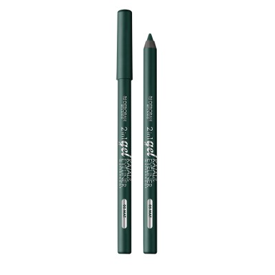 1 - Deborah Milano Matita 2 In 1 Gel MAT GREEN 05