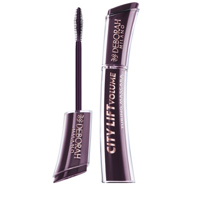1 - Deborah Milano City Lift Volume Tubing Mascara Burgundy 11 ml