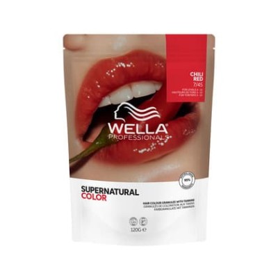 1 - Wella Supernatural Color 7/45 Chili Red 120g
