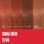 3 - Wella Supernatural Color 7/45 Chili Red 120g
