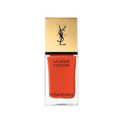 1 - Yves Saint Laurent La Laque Couture smalto per unghie 10 ml Arancione Lucida