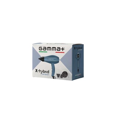 1 - Gamma Più X-Hybrid Compact hair dryer Blue