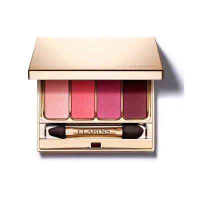 1 - Clarins 4-Colour Eye Palette, 07 Lovely Rose, 6.9g