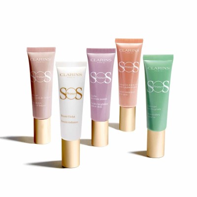 1 - Clarins SOS Primer primer per trucco del viso 30 ml 01 Rose