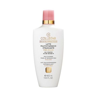 1 - Collistar Latte Multivitaminico Struccante Viso-Occhi 400ml
