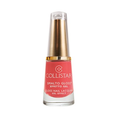 1 - Collistar Gloss Nail Lacquer Gel Effect 541 Coral Treasure 6ml