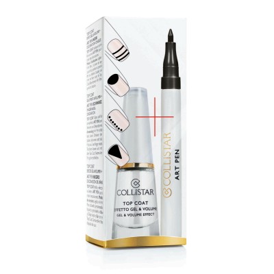 1 - Collistar Top Coat Effeto Gel & Nail Art Pen Nero