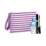 1 - Collistar Cofanetto Supermascara Tridimensionale Extra Nero + Struccatore Addolcente Bi-fase 50 ml + Pochette Fashion