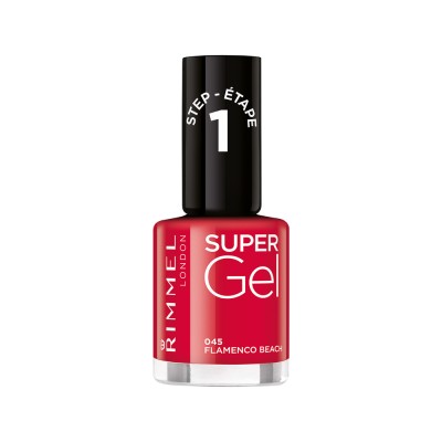 1 - Rimmel Super Gel, 045 Flamenco Beach, 12ml
