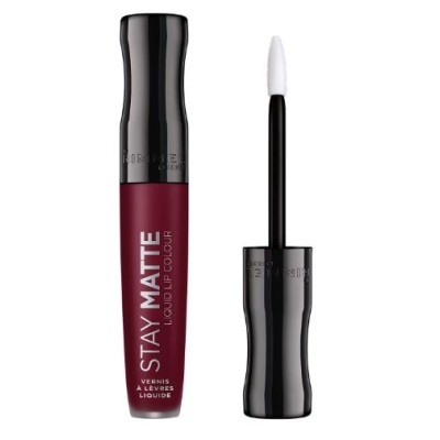 1 - Rimmel Stay Matte Liquid Lip Colour, 810 Plum This Show, 5.5ml