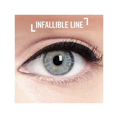 1 - Rimmel Exaggerate Liquid, 001 Black, 2.5ml