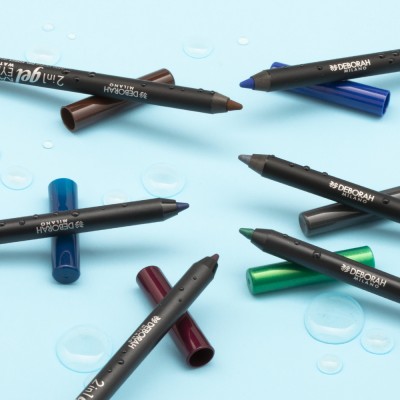 1 - Deborah Milano 2-in-1 Kajal&Eyeliner Gel Pencil Deep Blue 9 1.4g