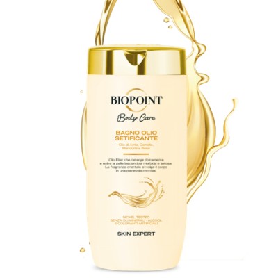 1 - Biopoint Bagno Olio Setificante Bath oil 400 ml