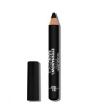 1 - Deborah Milano Eyeshadow&Kajal Pencil 01 Black Finish Mat 2g