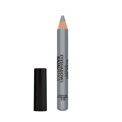 1 - Deborah Milano Eyeshadow&Kajal Pencil 03 Silver Finish Pearly 2g