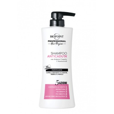 1 - Biopoint Anticaduta Fortificante (Donna-rosa) 400 ml
