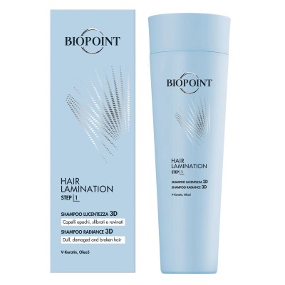 1 - Biopoint Hair Lamination Shampoo Lucentezza 3D 200ml