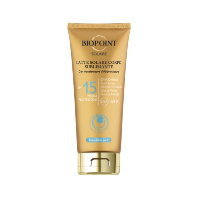 1 - Biopoint Latte corpo sublimante SPF15 200ml