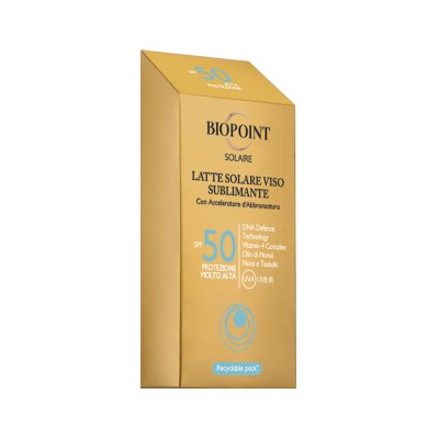 1 - Biopoint Latte corpo sublimante SPF50+ 200ml