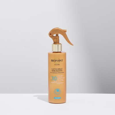 1 - Biopoint Enhancing lotion spray SPF30 Sunscreen milk Body 30 Adults