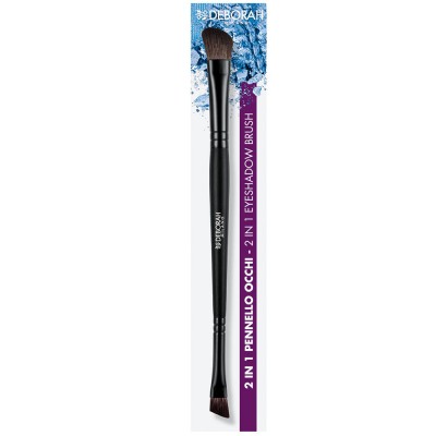 1 - Deborah Milano 2-In-1 Eyeshadow Brush