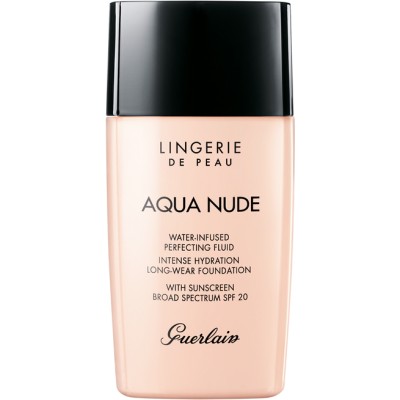 1 - Guerlain Lingerie de Peau Aqua Nude Fondotinta fluido ultra leggero, idratazione intensa 30 ml 04N Medium