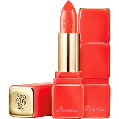 1 - Guerlain KissKiss 344 Sexy Coral 3.5g