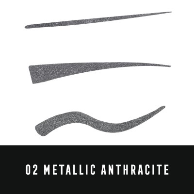 1 - Max Factor Colour X-pert, 002 Metallic Anthracite, 2ml