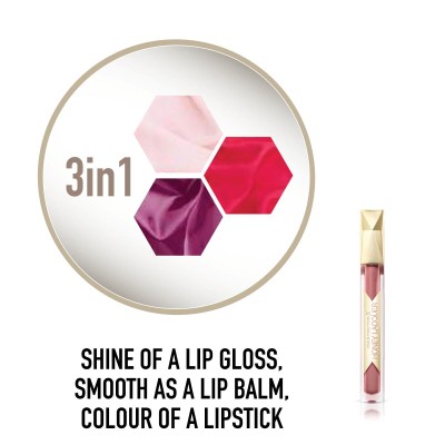 1 - Max Factor Colour Elixir Honey Lacquer Gloss 05 Honey Nude, 4 ml