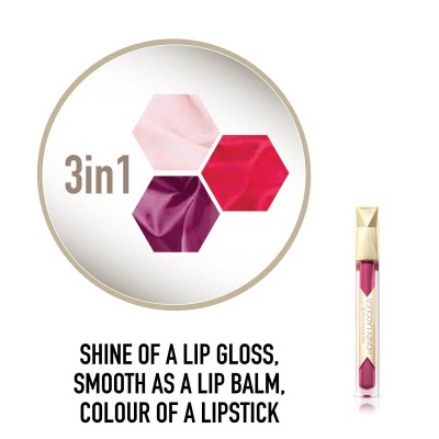 1 - Max Factor Elixir Honey Lacquer Gloss 35 Blooming Berry, 4 ml