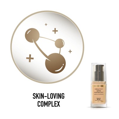 1 - Max Factor Healthy Skin Harmony, 55 Beige, 30ml