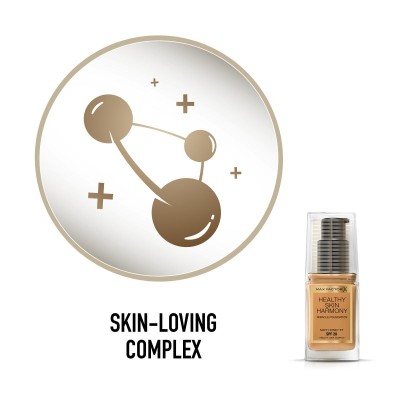 1 - Max Factor Healthy Skin Harmony, 77 Soft Honey, 30ml