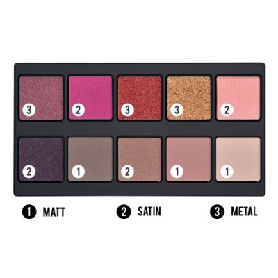 1 - PUPA Milano Make Up Stories Palette 003 Bright Violet
