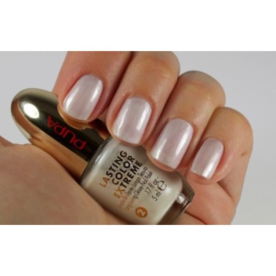1 - PUPA Milano Lasting Color Extreme 011 Frosted White 5ml
