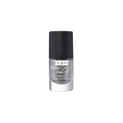 1 - PUPA Milano Lasting Color Peel Off 001 Silver Allure 4ml
