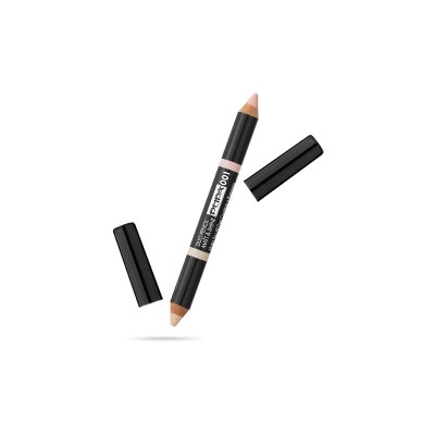 1 - PUPA Milano Duo Pencil Matt & Shine Beige 001 4.2 g