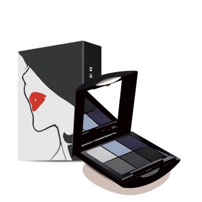 1 - Rouge Baiser Ombres À Paupières Intensément, 03 Bleu smoky