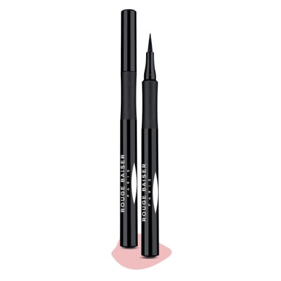 1 - Rouge Baiser Eyeliner Évidemment Feutre 01 Noir
