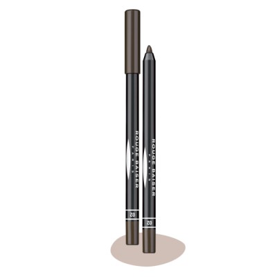 1 - Rouge Baiser Crayon Kajal Et Contour Des Yeux, 02 - Brun