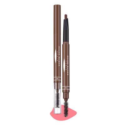 1 - Rouge Baiser Stylo Sourcils, 02 - Châtain