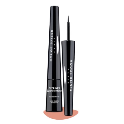 1 - Rouge Baiser Eyeliner Évidemment 01 Noir vinyle