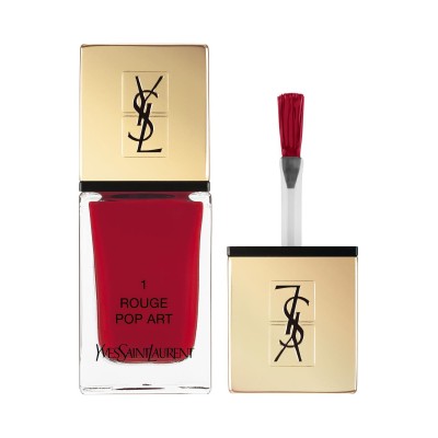 1 - Yves Saint Laurent La Laque Couture, 1 Rouge Pop Art, 10ml