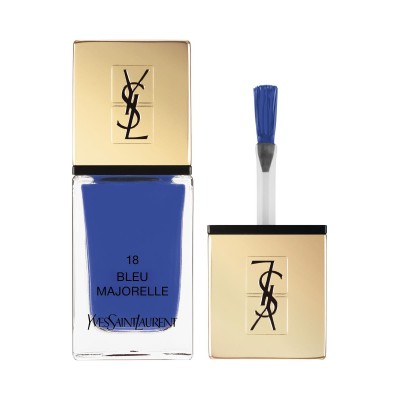 1 - Yves Saint Laurent La Laque Couture, 18 Bleu Majorelle, 10ml