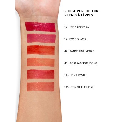 1 - Yves Saint Laurent Rouge Pur Couture Vernis À Lèvres lucidalabbra 6 ml 42 Tangerine Moiré