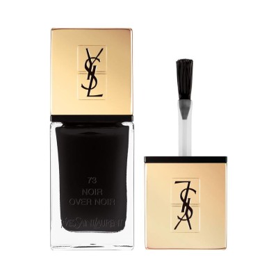 1 - Yves Saint Laurent La Laque Couture, 73 Noir Over Noir