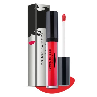 1 - Rouge Baiser Laque à Lèvres Évidemment Vinyle 707 Orange Corail 4.2ml
