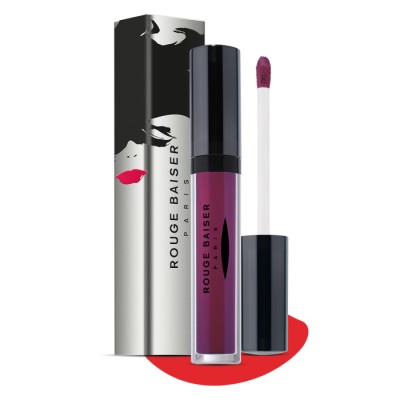 1 - Rouge Baiser Laque à Lèvres Évidemment Vinyle 713 Violet Scandal 4.2ml