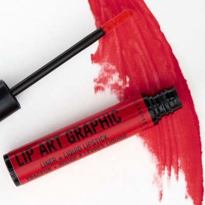 1 - Rimmel Lip Art Graphic, 610 Hot Spot, 1.8ml