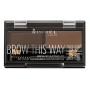 1 - Rimmel Brow This Way Eyebrow Sculpting Kit face powder 003 Dark Brown